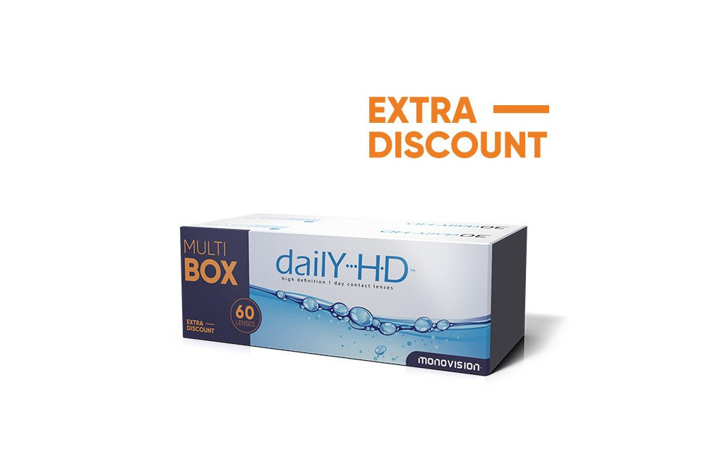 Daily HD™ - 60 soczewek - MultiBOX